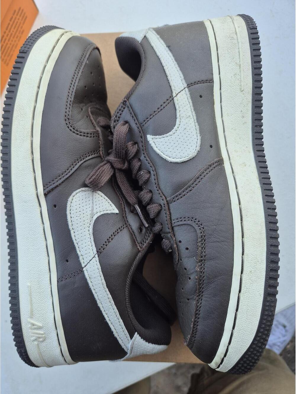 Air Force 1 Size 9.5 M Dark Chocolate Pre-owned